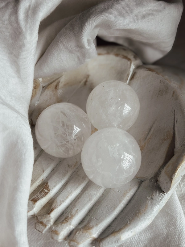 sfera in Quarzo Ialino